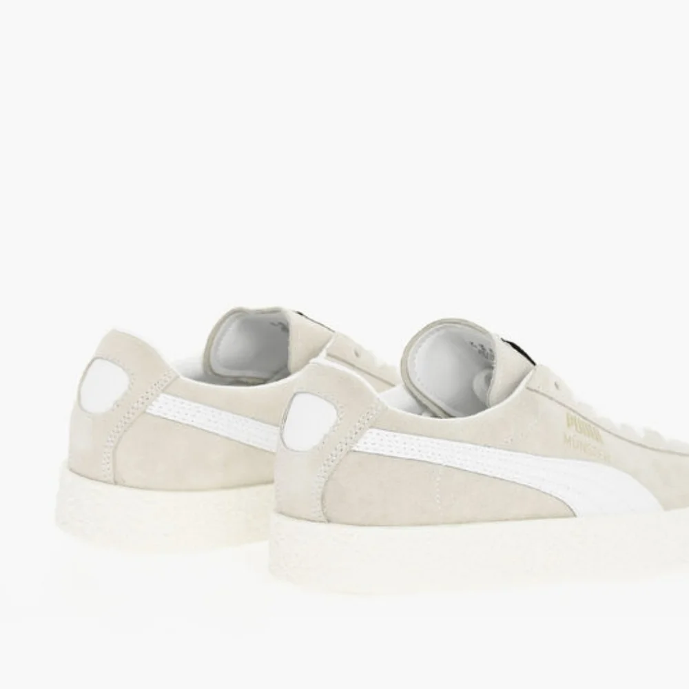 NWB Puma Suede Low-top MUENSTER CLASSIC Sneakers US‎ M6/ 7.5W Puma white